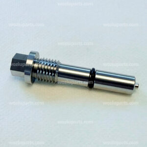 Oil drain plug with a magnet